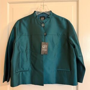 Gianfranco Ferre Teal Jacket
